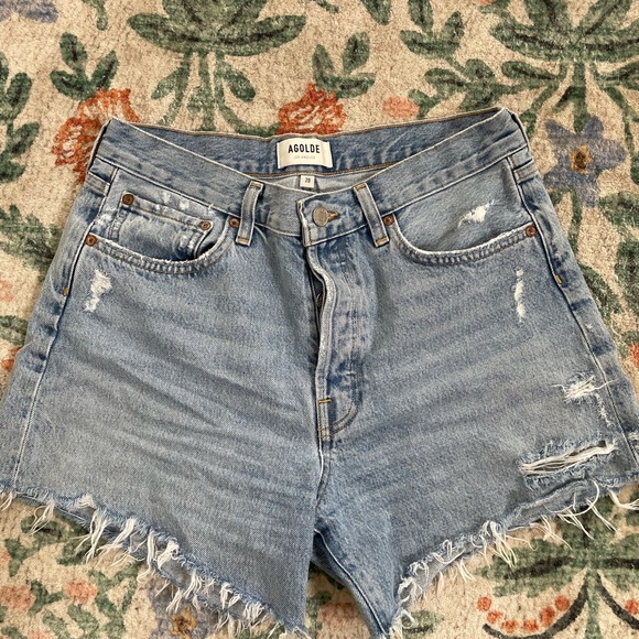 Agolde Parker Denim Shorts- Good Condition